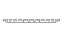 Sicherungsblech MB13 65x92 St12-O3