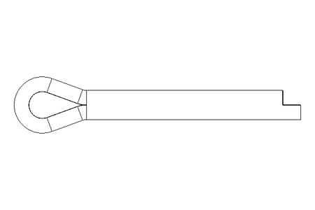 Cotter pin ISO1234 3.2x20 A2