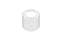 V-ring packing PTFE