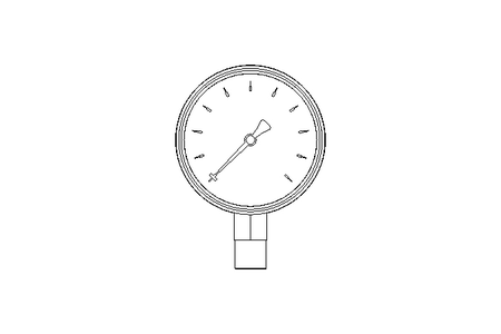 Manometer 0-10 bar