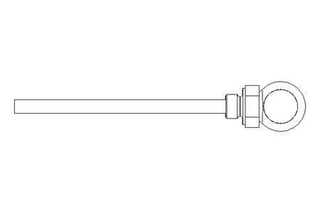 Angle thermometer  0-120°C  R ½"