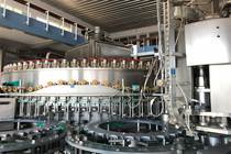 Filling line, soft drinks, glass, Krones